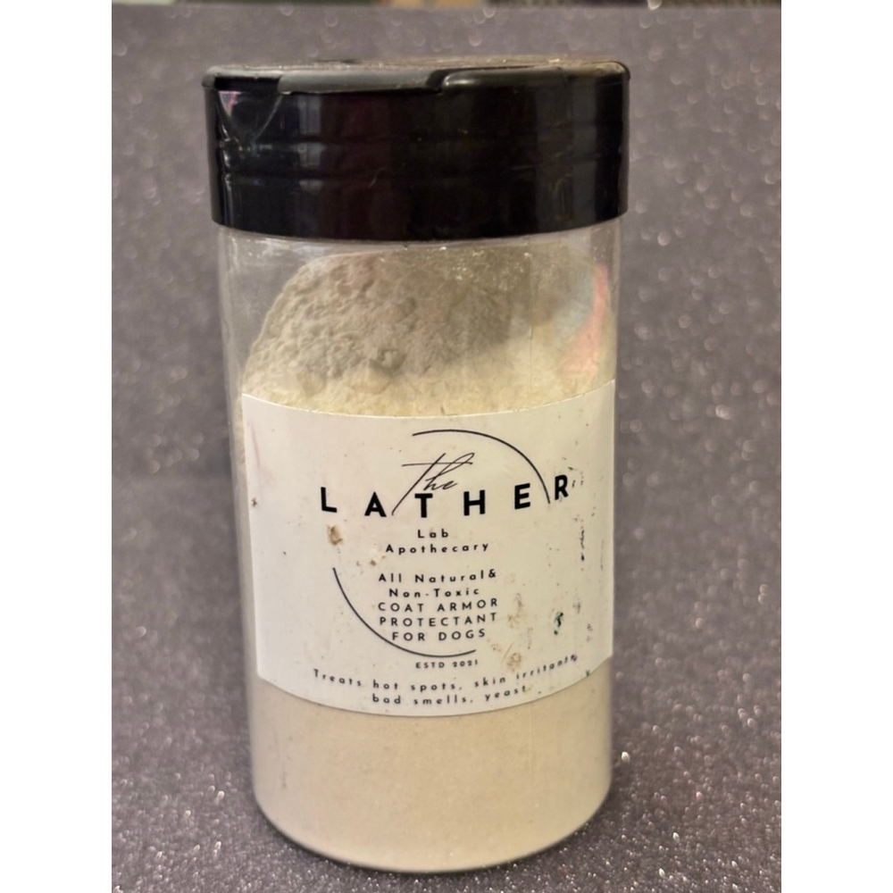 Dog - Cat -The Lather Lab Apothecary Coat Protectant Powder, 4 oz